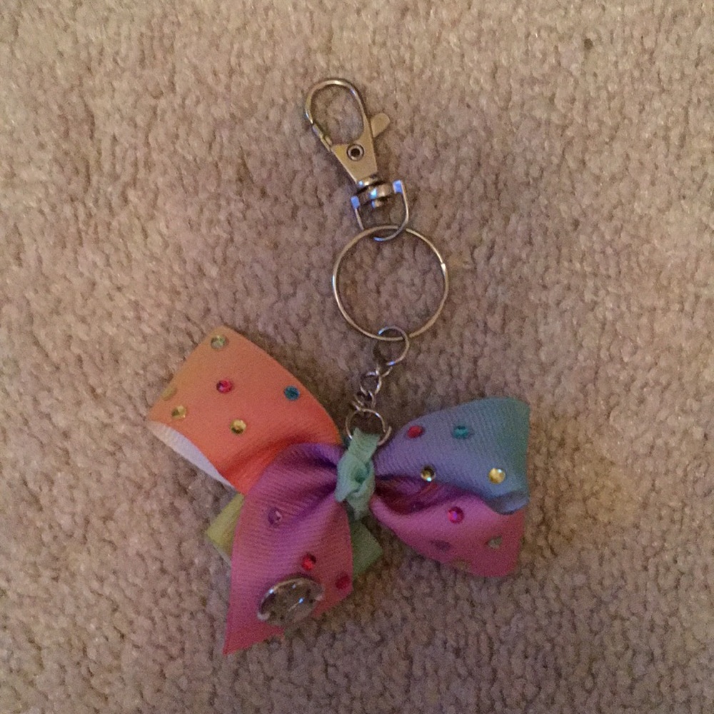 Authentic JoJo Siwa bow keychain